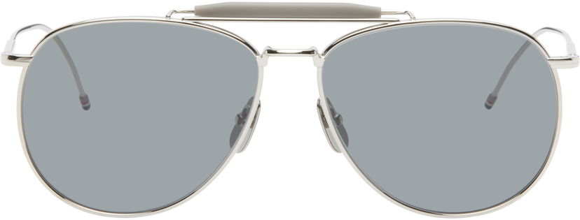 Сонцезахисні окуляри Thom Browne Aviator Sunglasses Сірий | UES015A-G0001