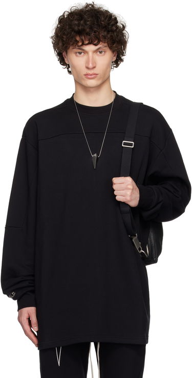 Світшоти Rick Owens Rick Owens Champion Edition Girdered Sweatshirt чорний | CM01E1671 CHFE FELPA, 0