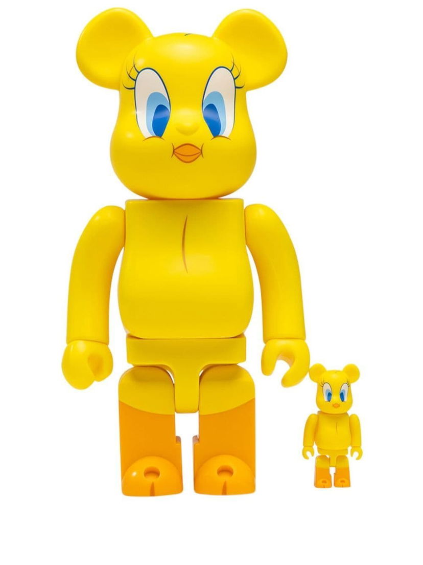 Колекційний Medicom Toy Warner Bros BE@RBRICK Tweety 100% and 400% figure set - Yellow Жовтий | MEDI004318599973