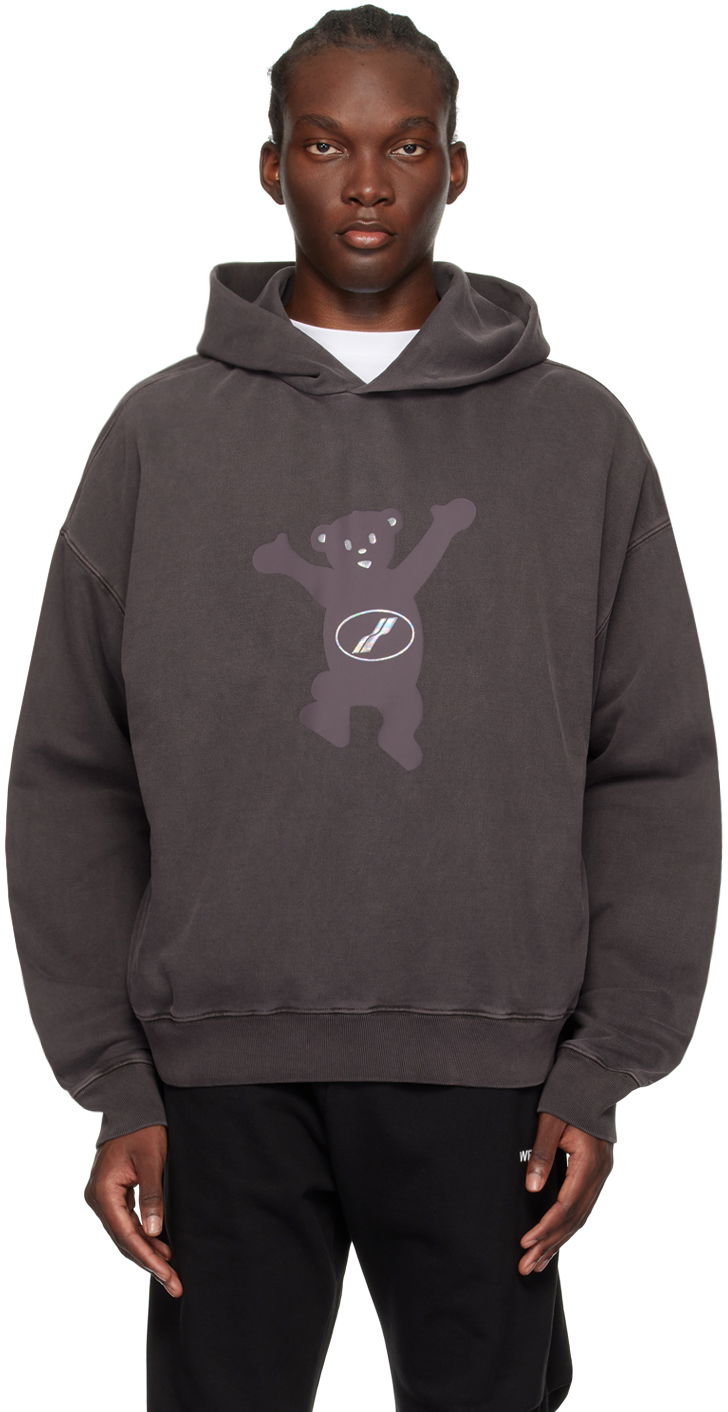 Світшоти We11done We11done Teddy Hoodie Коричневий | WD-TH3-22-727-U-CH