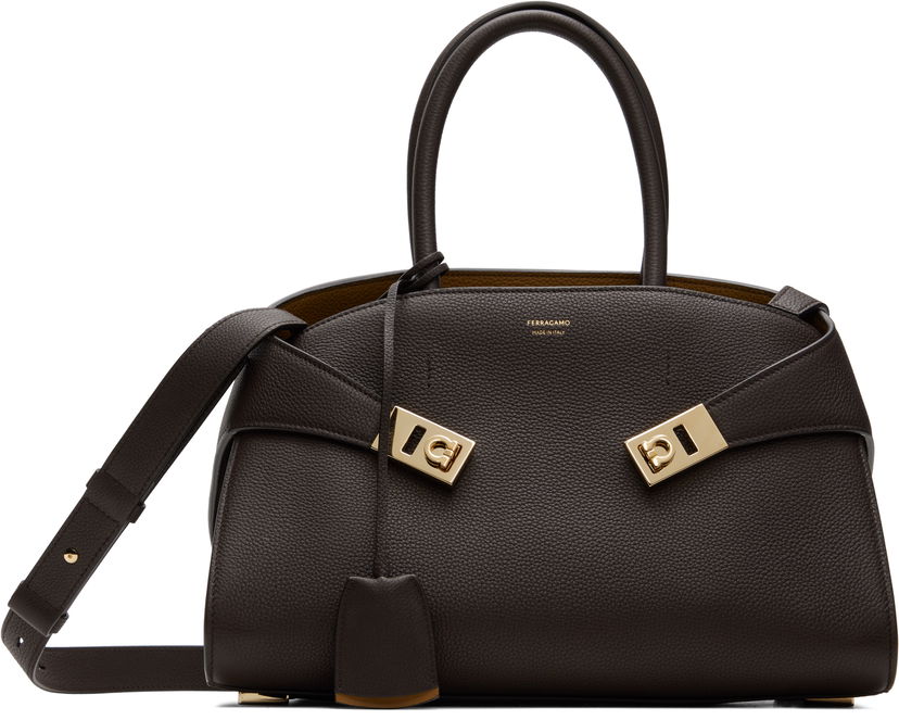 сумка-тоут FERRAGAMO Small Tote Bag Коричневий | 777524