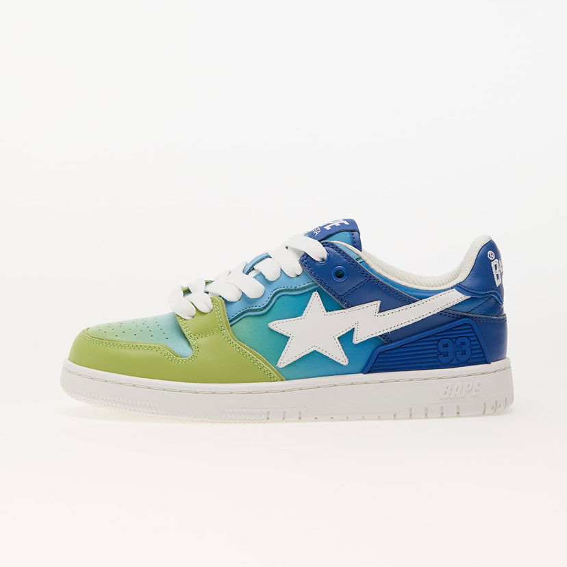 Кросівки та взуття BAPE A BATHING APE Bape Sk8 Sta 1 Blue Синій | 001FWJ302023I BLU