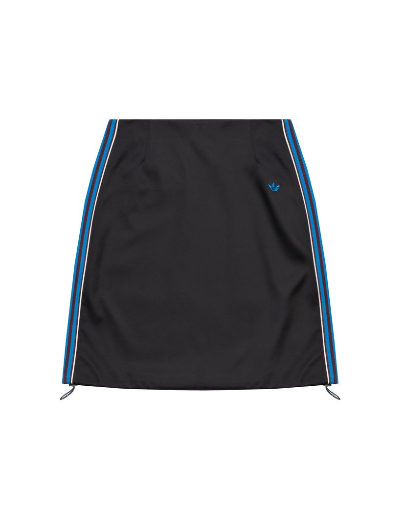 Спідниця adidas Originals Wales Bonner Satin Skirt чорний | JW6244
