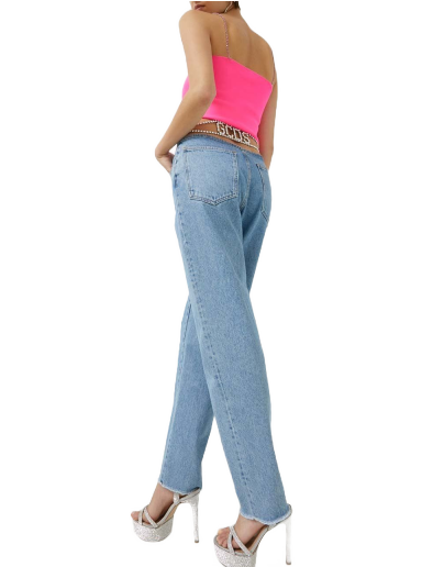 Джинси GCDS High Waist Jeans Синій | SS23W350205