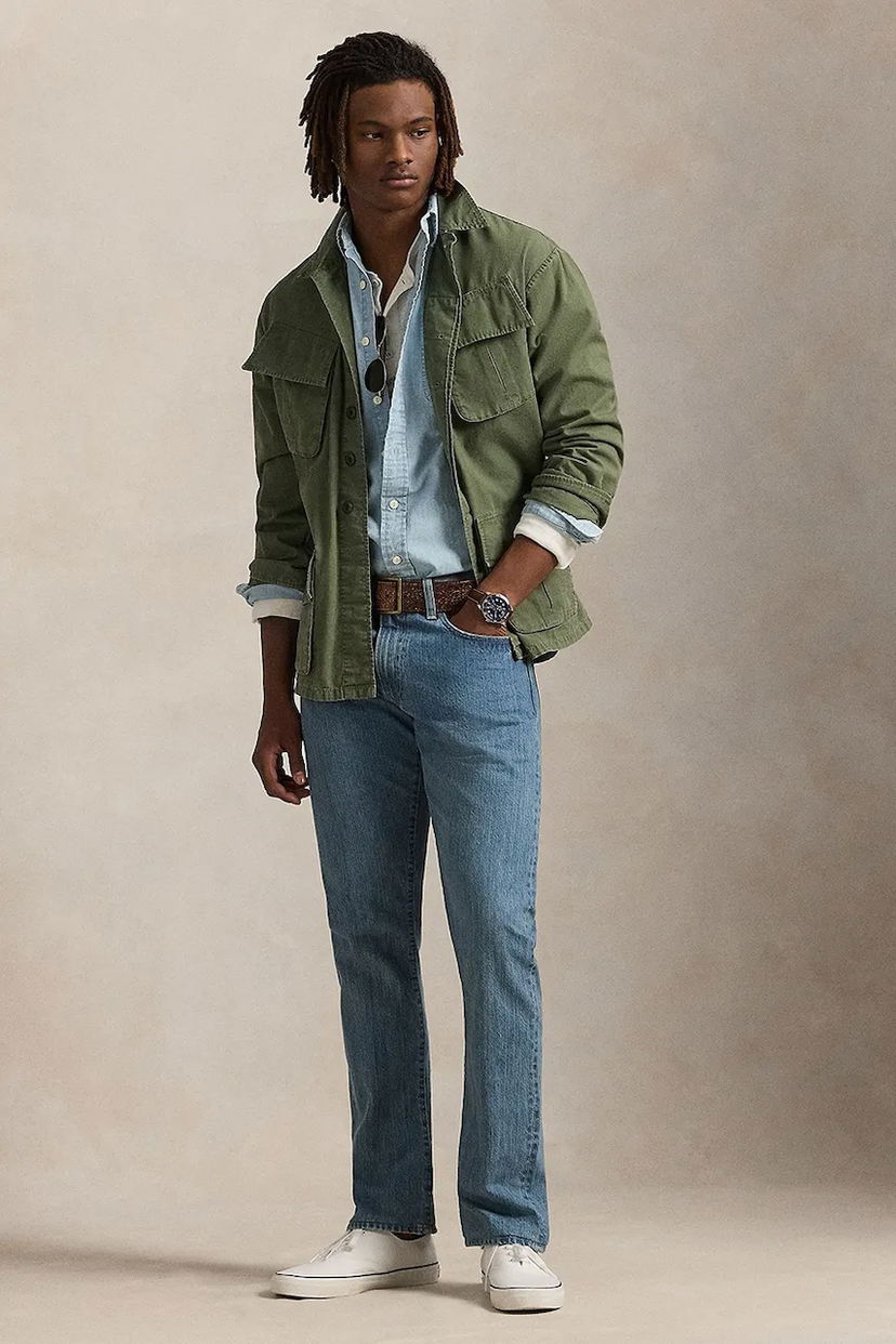 Джинси Polo by Ralph Lauren Polo Ralph Lauren Straight Fit Jeans Синій | 710977064