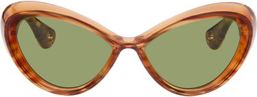 Сонцезахисні окуляри Jean Paul Gaultier Jean Paul Gaultier 'The Parisian Cat' Sunglasses Коричневий | 25/03-U-EY001-X059-18, 0