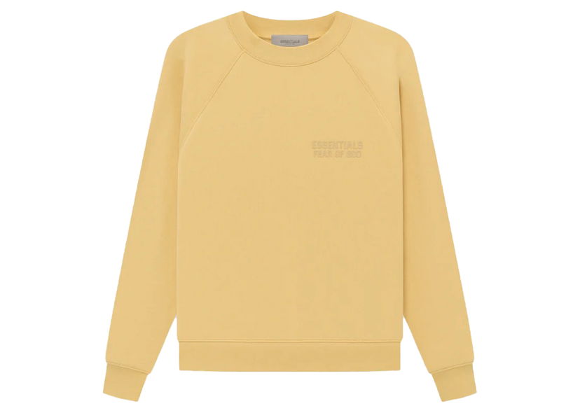 Світшоти Fear of God Essentials Crewneck Sweatshirt Light Tuscan Жовтий | 192BT222042F