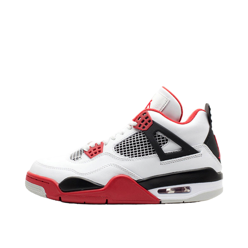 Кросівки та взуття Jordan Air Jordan IV Retro Fire Red білий | 308497-110