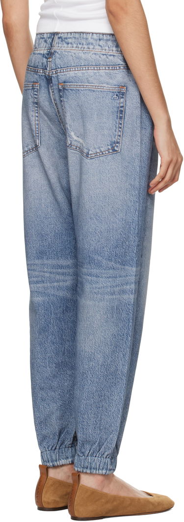 Джинси rag & bone Miramar Terry Jogger Lounge Pants Синій | WCW23F70008200, 2
