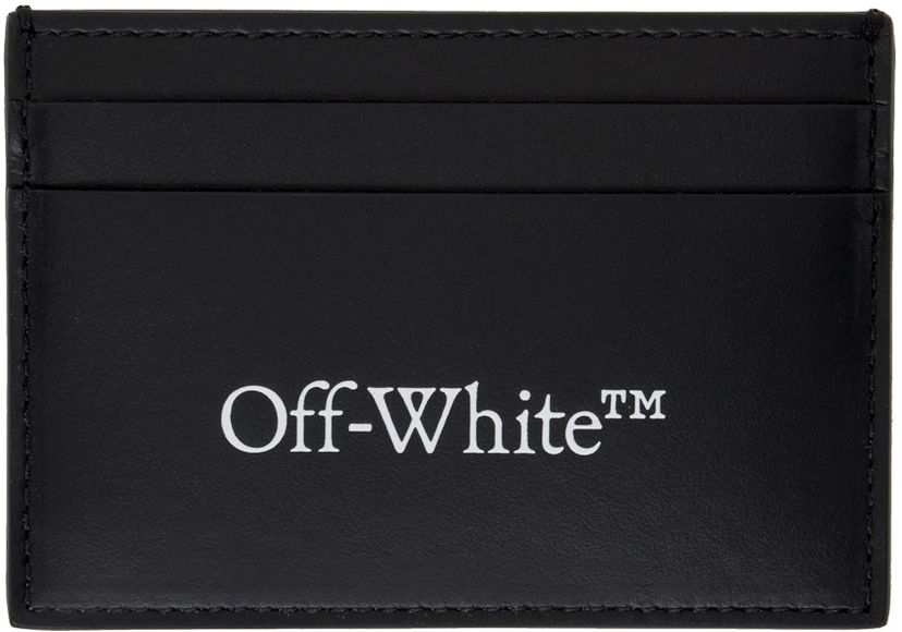 Гаманець Off-White Card Holder чорний | OMND089C99LEA0011001
