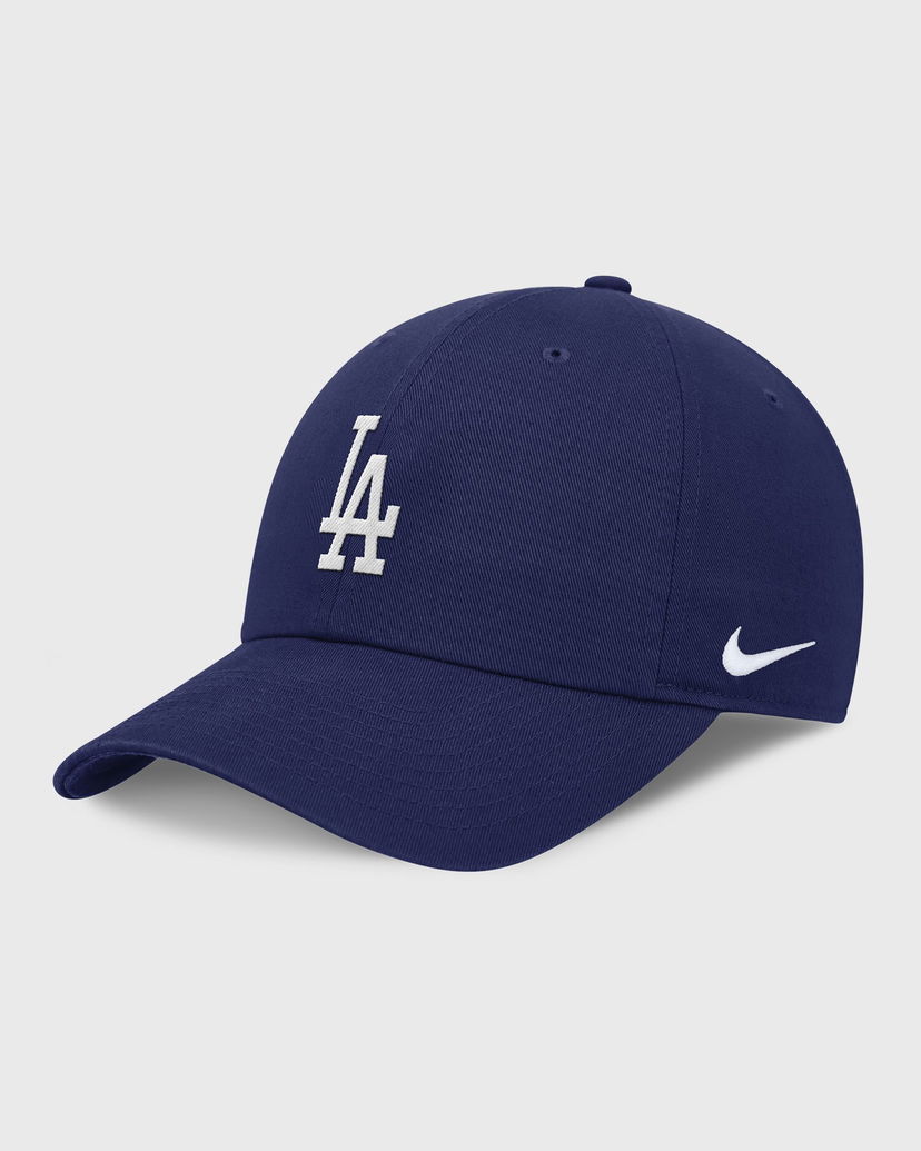Кепка Nike Los Angeles Dodgers Unstructured Organic Cotton Cap темно-синій | NB01-4EU-LD-BEK