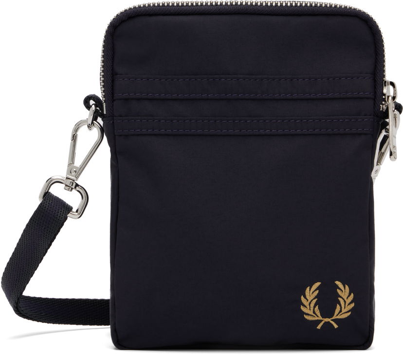 Сумка Fred Perry Fred Perry Brentham Nylon Side Bag темно-синій | L9263
