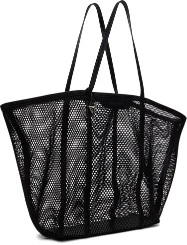 сумка-тоут The Attico Attico Via del Mare Mesh Tote чорний | 250WAH00053 EEE102AA, 1