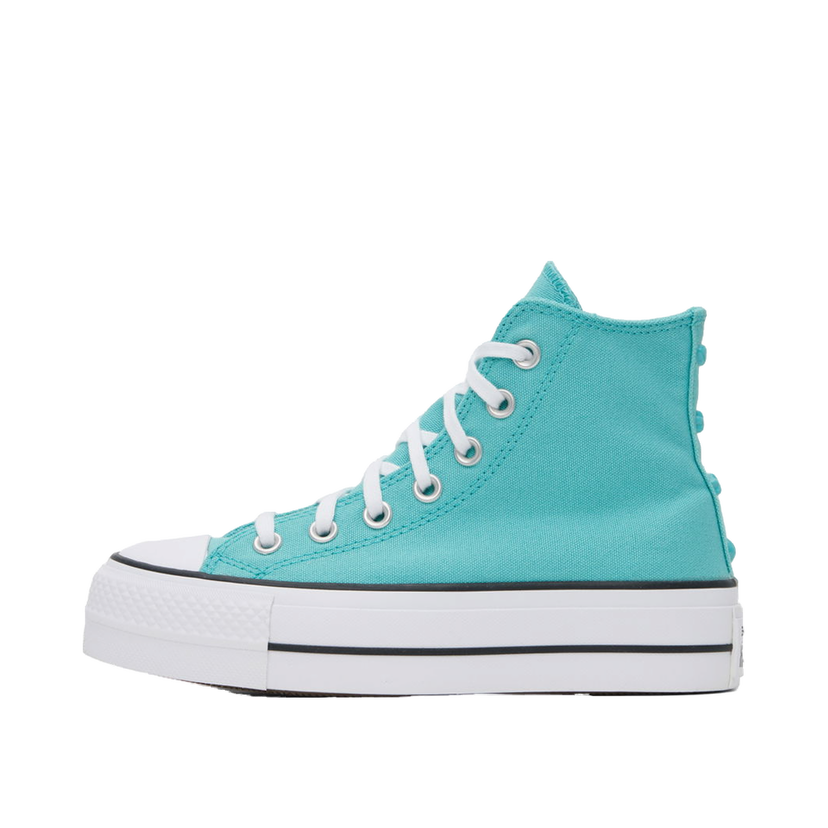 Кросівки та взуття Converse Chuck Taylor All Star Lift Platform Stars Бірюзовий | A06492C