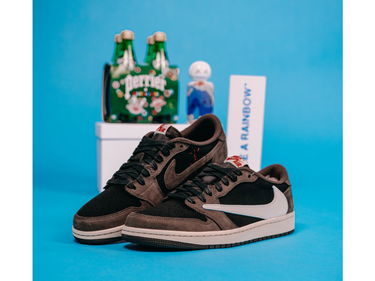 Кросівки та взуття Jordan Travis Scott x Air Jordan 1 Low "Mocha" Коричневий | CQ4277-001, 5