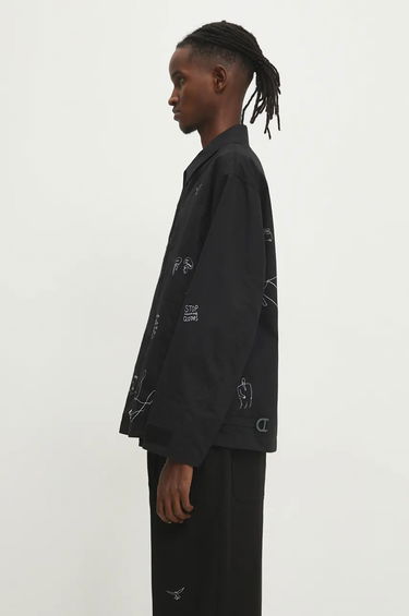 Куртка UNDERCOVER Oversize Jacket with Print чорний | UC2D4212, 1