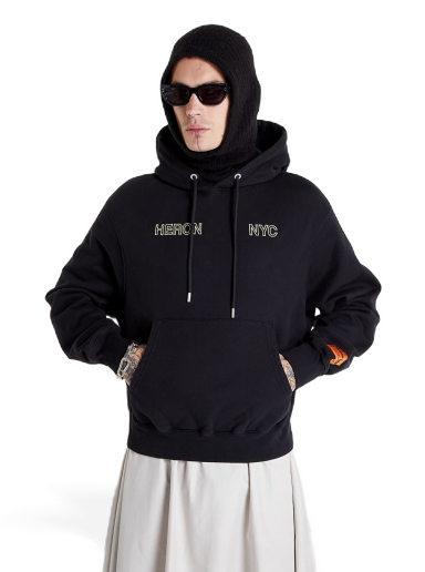 Світшоти HERON PRESTON HP Offroad Hoodie чорний | HMBB024F22JER0011019