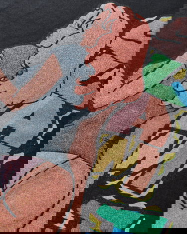 Футболка Slam Jam Andre Thompson T-Shirt with SLAM JAM CHAOS IS ORDER Print чорний | SJANDRETEE1 BLK, 3