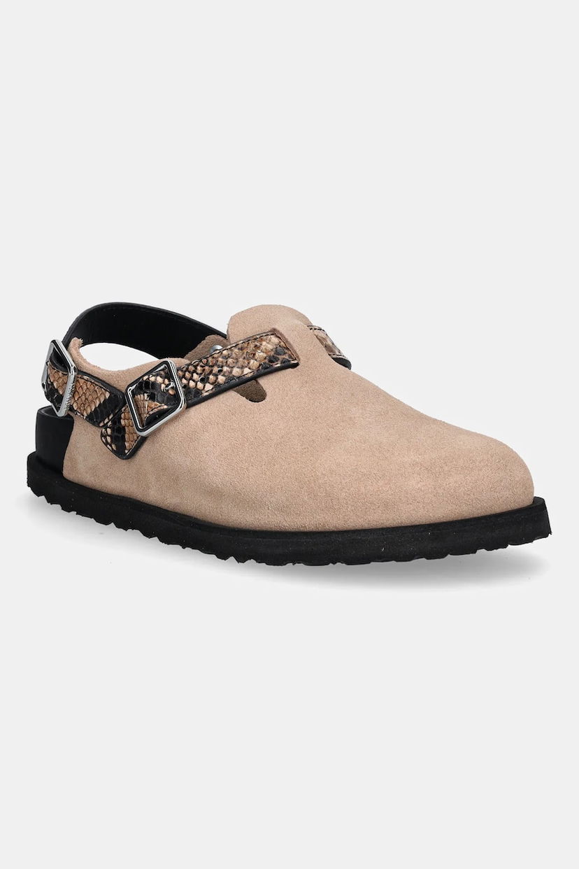 Кросівки та взуття Birkenstock 1774 Tokio EXQ LE Suede Sandals бежевий | 1030012
