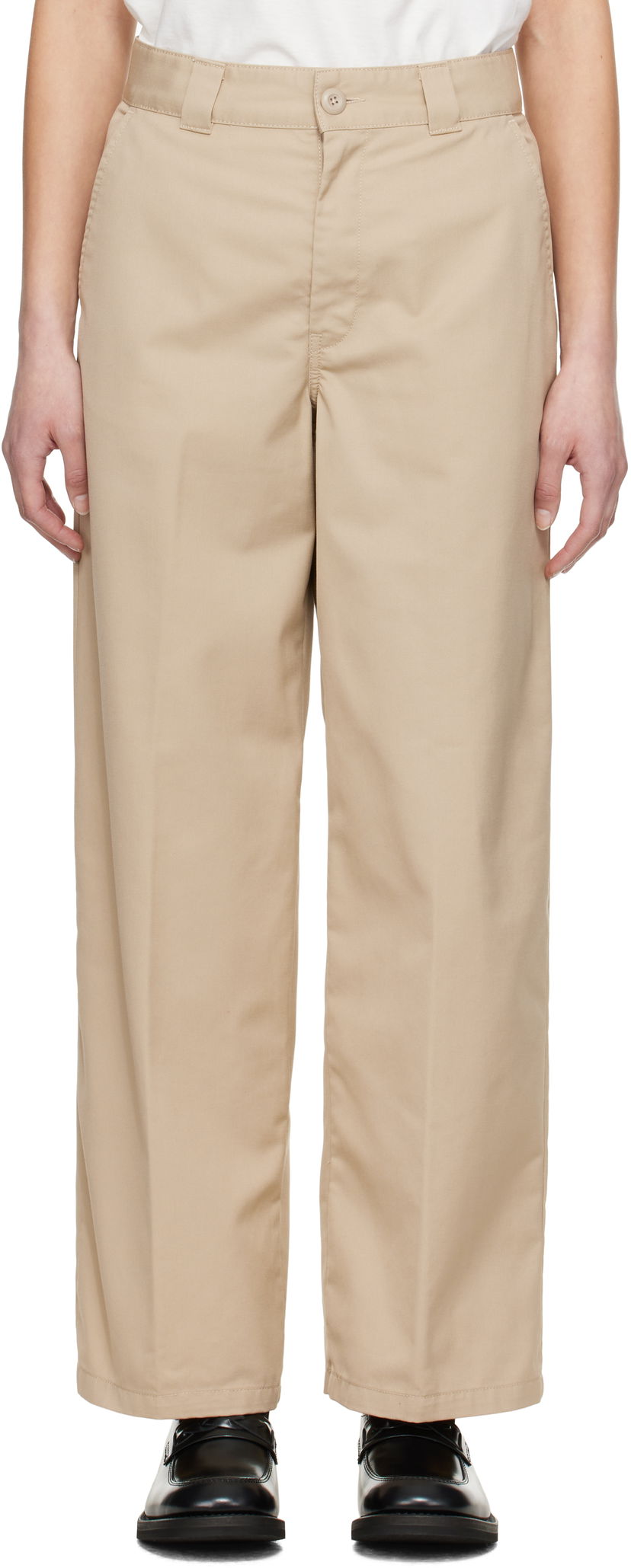 Штани Carhartt WIP Craft Trousers бежевий | I032441 G102