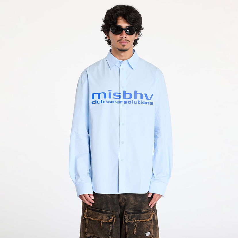 Сорочка MISBHV Light Blue Sport Shirt UNISEX Light Blue Синій | 241M136