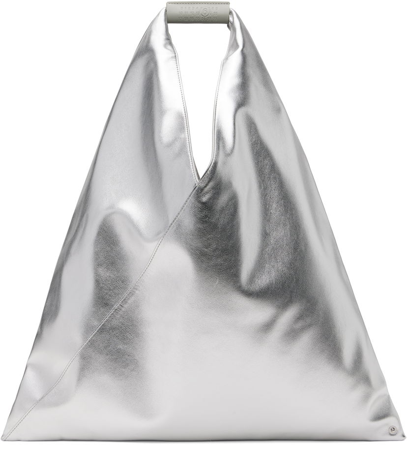 сумка-тоут Maison Margiela MM6 Maison Margiela Triangle Tote Металік | S54WD0039 P8496