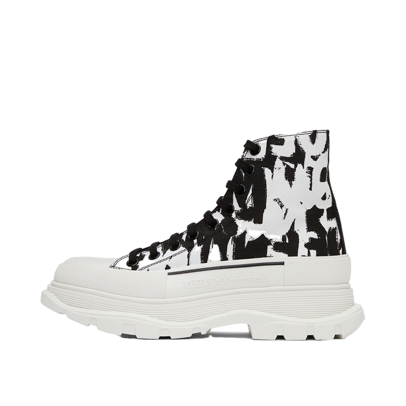 Кросівки та взуття Alexander McQueen Tread Slick Sneakers білий | 705667W4TG4