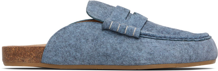 Кросівки та взуття JW Anderson JW Anderson Stitch Loafers Синій | LF0079-LA0380
