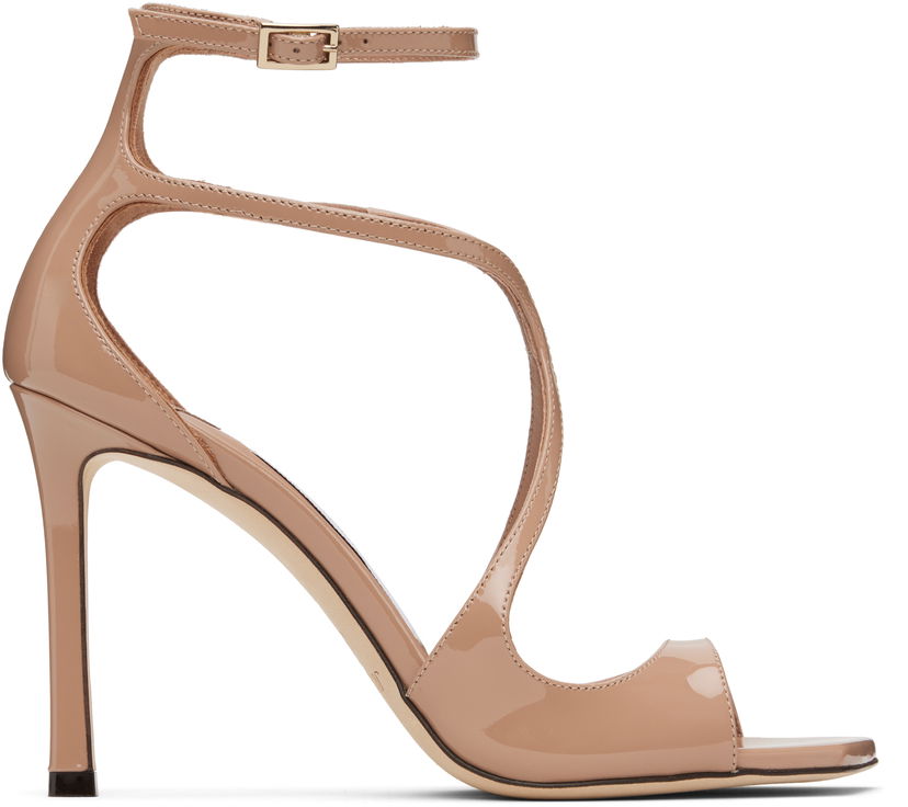 Аксесуари Jimmy Choo Jimmy Choo Azia 95 Heeled Sandals бежевий | AZIA 95