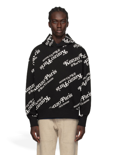 Світшоти KENZO Paris VERDY Edition Hoodie чорний | FE58SW0074MG