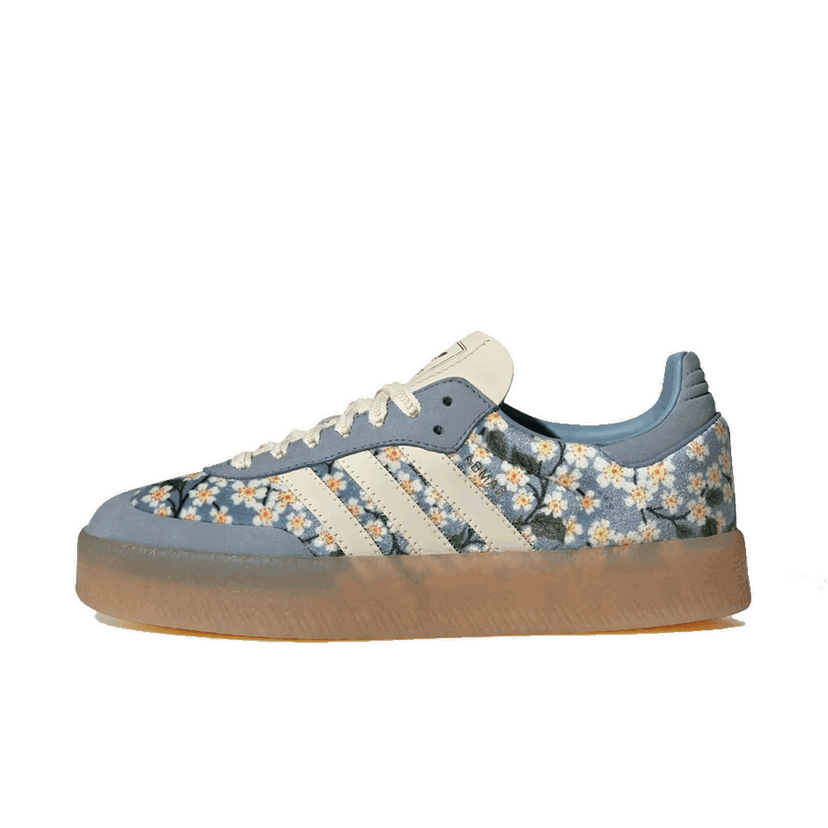 Кросівки та взуття adidas Originals Liberty London x Sambae 'Blue Floral' W Синій | JQ6046