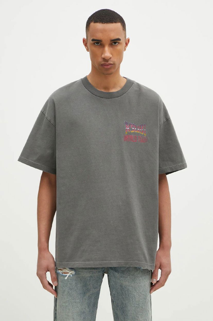Футболка Ksubi KSUBI Global Ekcess Graphic T-Shirt Сірий | MPS25TE016