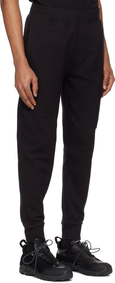 Спортивні штани C.P. Company C.P. Company Diagonal Raised Fleece Lens Sweatpants чорний | 18CMSP017A-005086W, 1