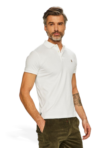 Сорочка поло Polo by Ralph Lauren Polo Shirt білий | 710685514001