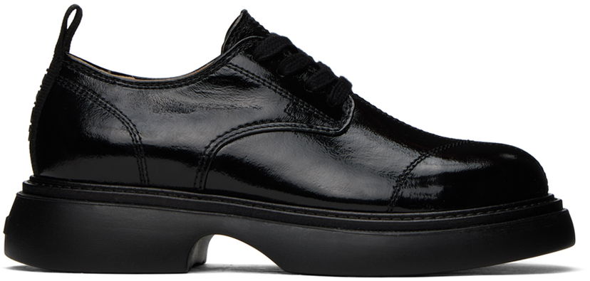 Одяг GANNI GANNI Everyday Lace-Up Derbys чорний | S2457