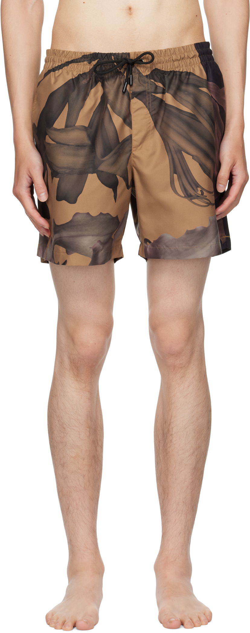 Купальники Dries Van Noten Dries Van Noten Patterned Swim Shorts Коричневий | 252-022500-2271