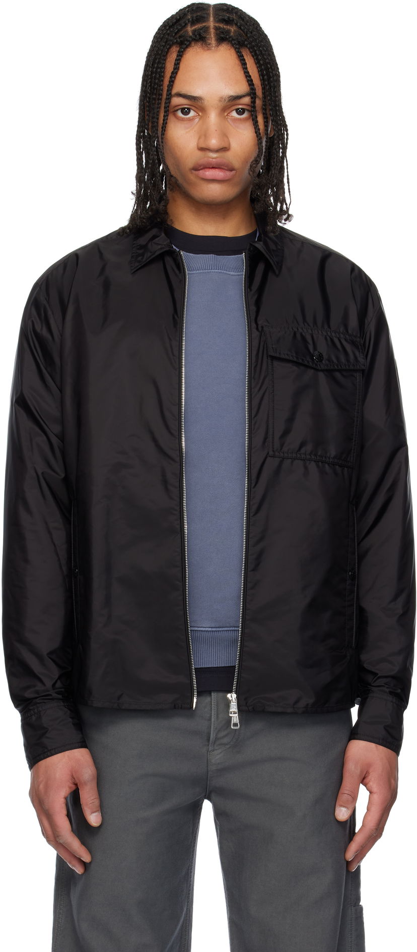 Вітровка Moncler Moncler Archivio Zip-Up Jacket чорний | K10912F00017539ZD