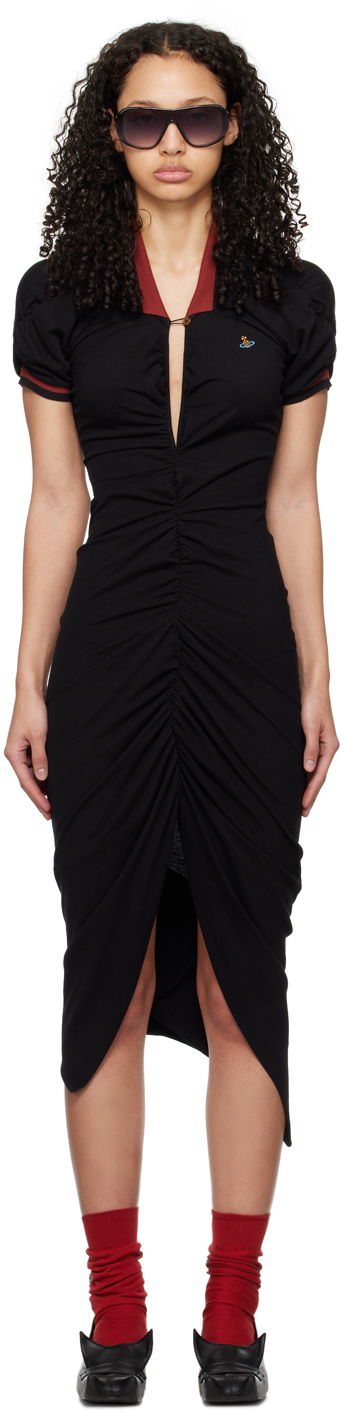 плаття Vivienne Westwood Pulling Midi Dress чорний | 1102000Z-J0009-