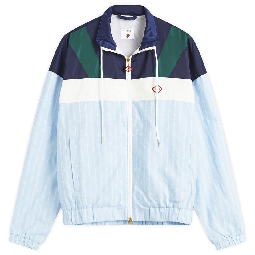 Вітровка Casablanca Casablanca Pin Stripe Track Jacket Синій | MS25-JK-342-01
