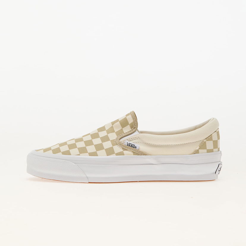 Кросівки та взуття Vans LX Classic Slip-On 98 Checkerboard бежевий | VN000D5AEQB1