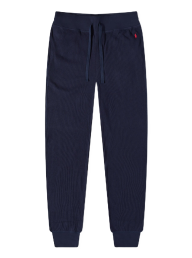 піжами Polo by Ralph Lauren Waffle Lounge Cuffed Jogger темно-синій | 714899616002