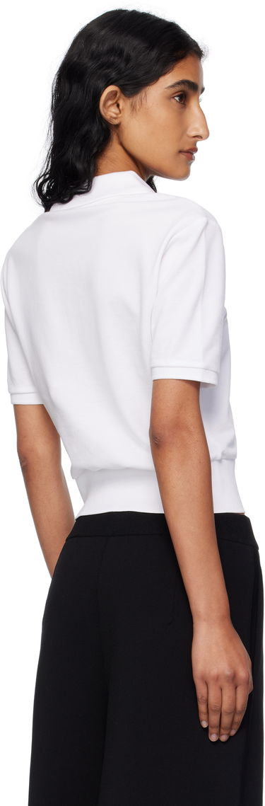 Сорочка поло A.P.C. A.P.C. Océane Cropped Polo білий | COGWZ-F26522, 2