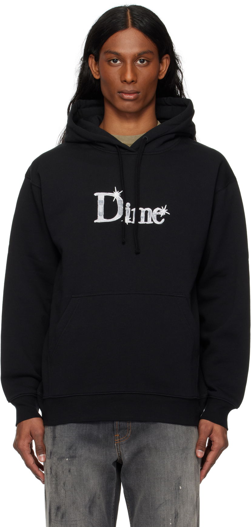 Світшоти Dime Shiny Classic Hoodie чорний | DIME2SP2545BLK