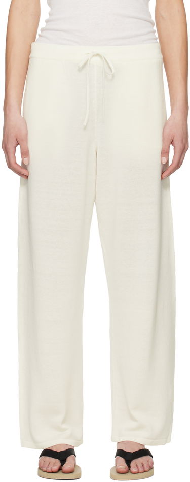 Спортивні штани The Row The Row Jory Knitted Drawstring Trousers білий | 8809-Y889, 0