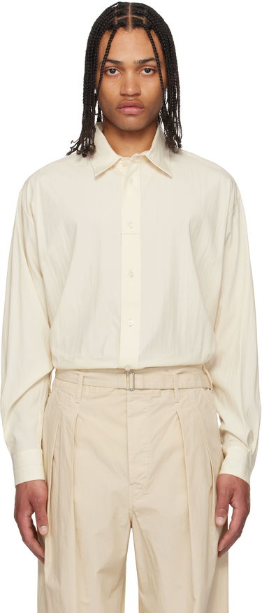 Сорочка LEMAIRE Lemaire Loop Button-Up Shirt бежевий | SH1169 LF1370, 0