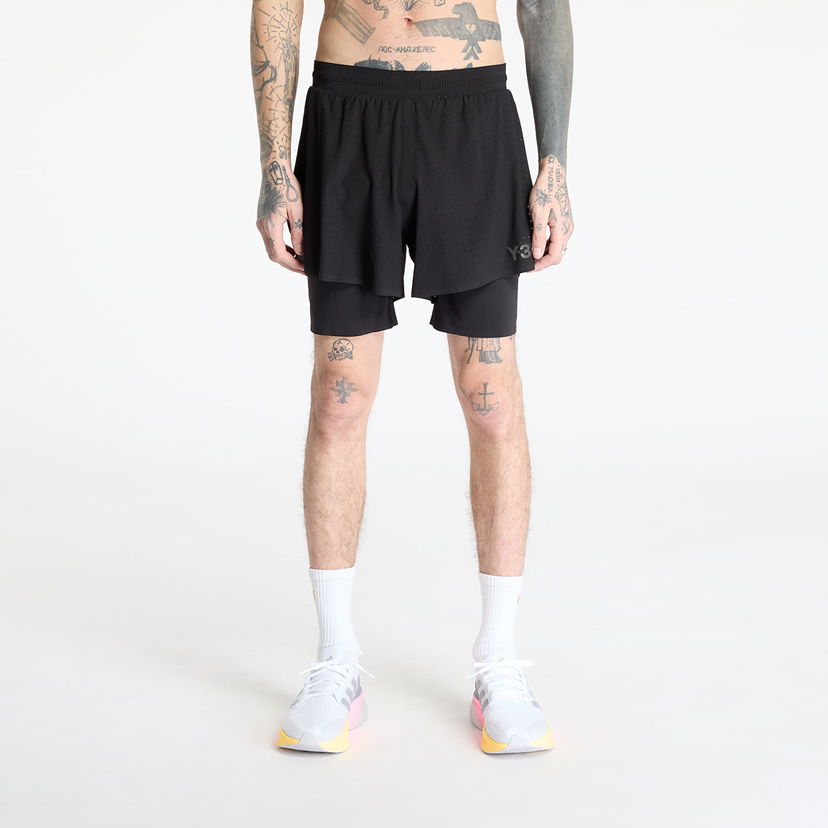 Шорти Y-3 Y-3 Running Shorts with Tights чорний | JV7326