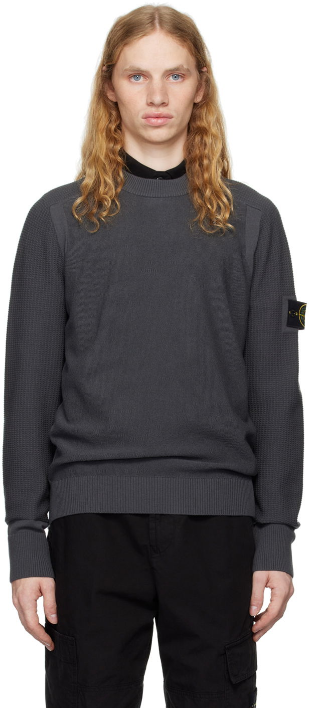 Cветр Stone Island Sweater Сірий | 8115534A4