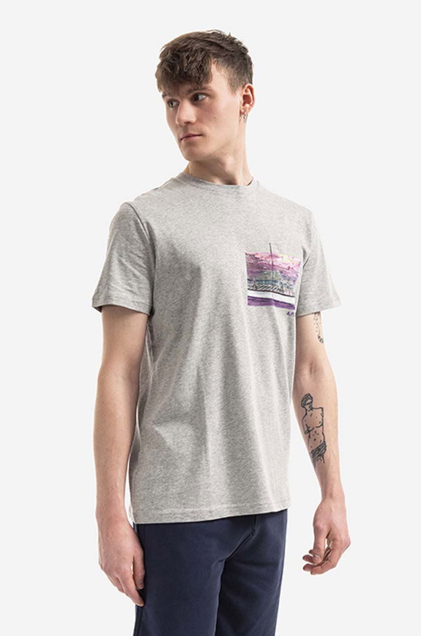 Футболка A.P.C. Elias Print T-Shirt Сірий | COEEV.H26090