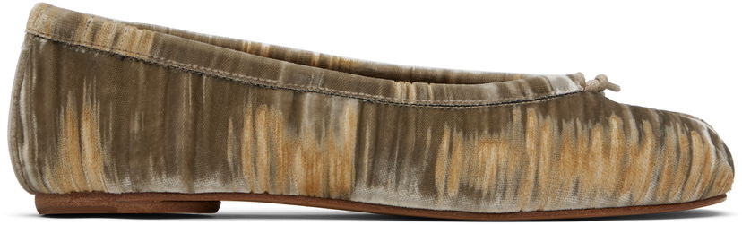 Кросівки та взуття Maison Margiela Maison Margiela Tabi Ballerina Flats бежевий | S58WZ0145 P7418