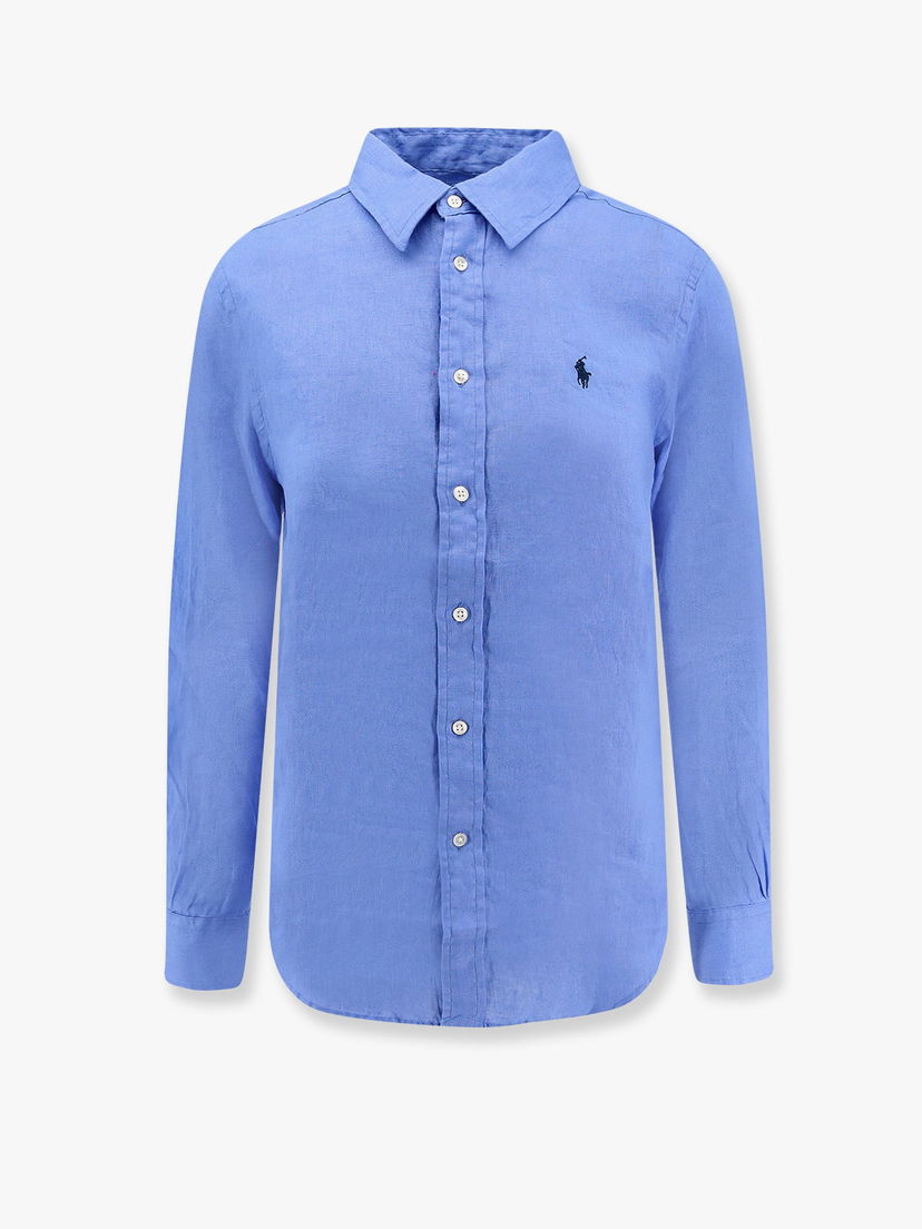 Сорочка Polo by Ralph Lauren Polo Ralph Lauren Women's Linen Shirt Синій | 211970730006